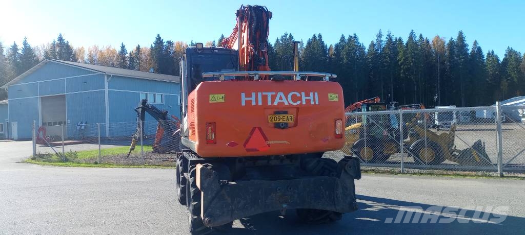 Hitachi ZX 140 W Excavadoras de ruedas
