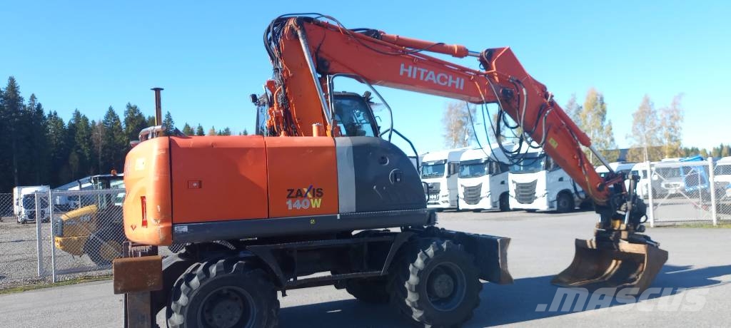Hitachi ZX 140 W Excavadoras de ruedas