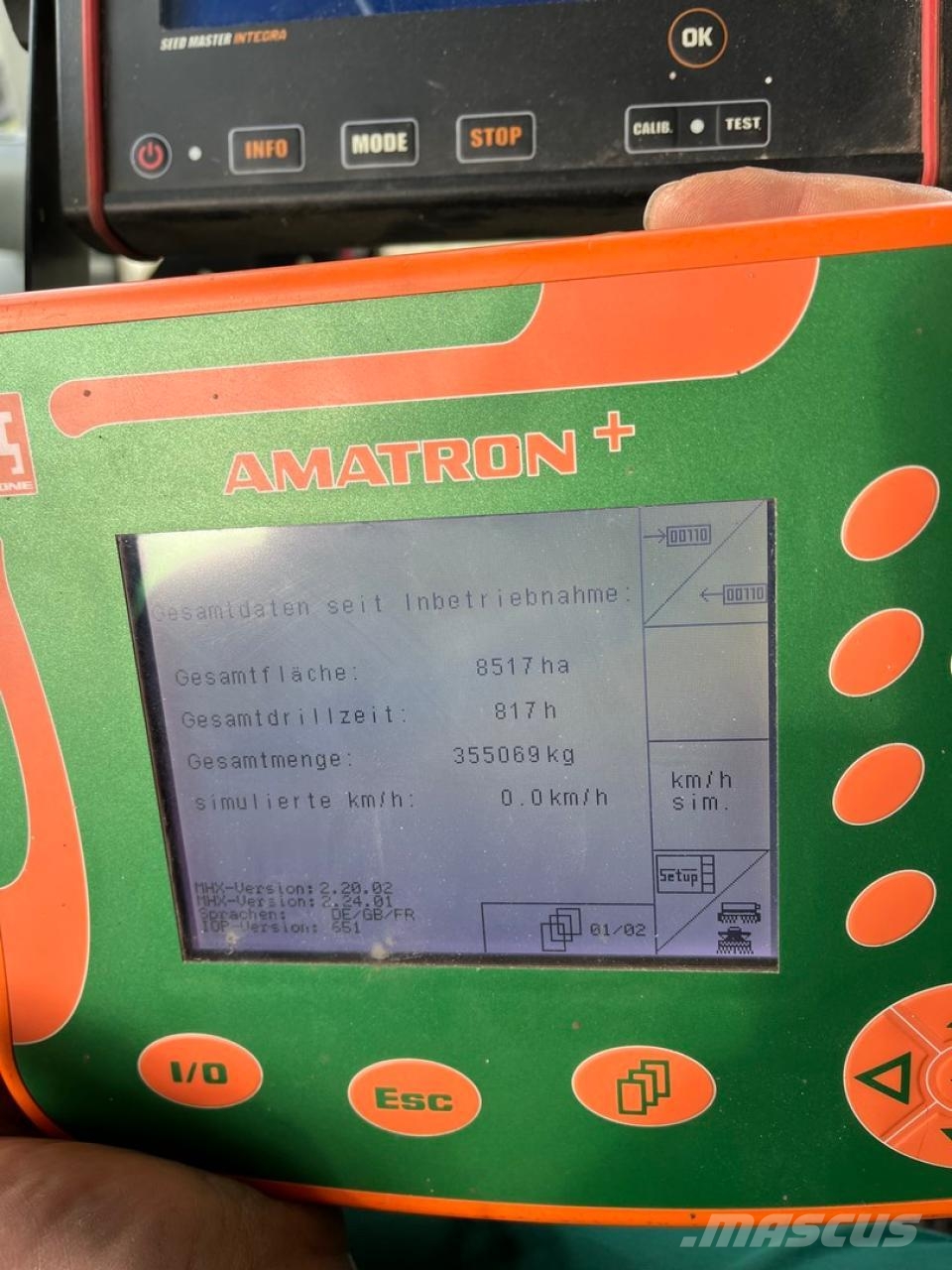 Amazone Cirrus 6002 Special Редосеялки