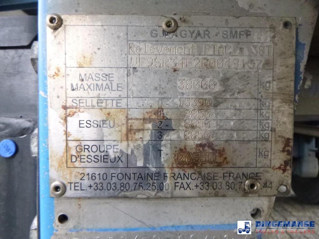 Magyar Bitumen tank inox 30 m3 / 1 comp / ADR 26/04/2024 Полуприцепы-Цистерны