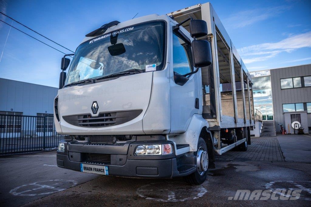 Renault MIDLUM 240(12t) DXI+E5+HAYON Camiones de caja de lona