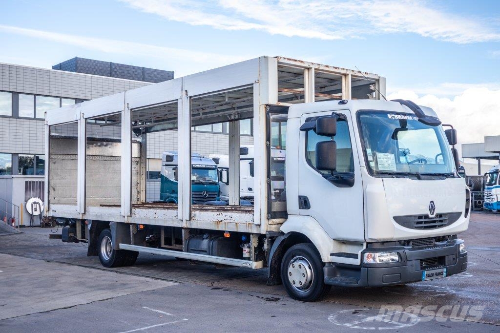 Renault MIDLUM 240(12t) DXI+E5+HAYON Camiones de caja de lona