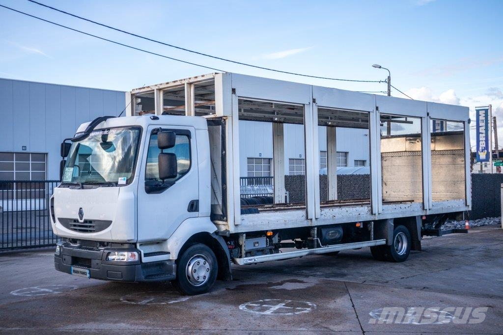 Renault MIDLUM 240(12t) DXI+E5+HAYON Camiones de caja de lona