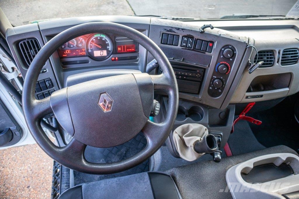 Renault MIDLUM 240(12t) DXI+E5+HAYON Camiones de caja de lona