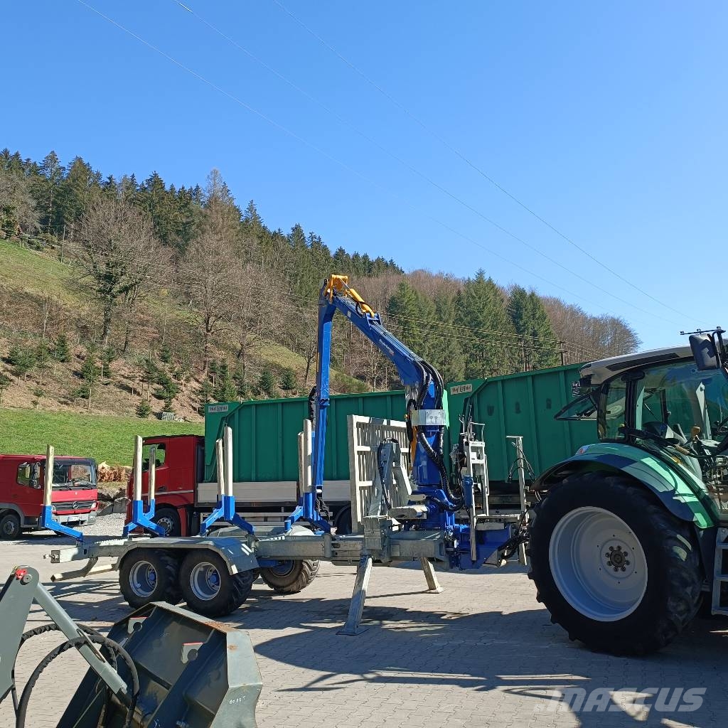 Binderberger RW 12 Alpin Rückewagen Forst Kaatokasauskoneet