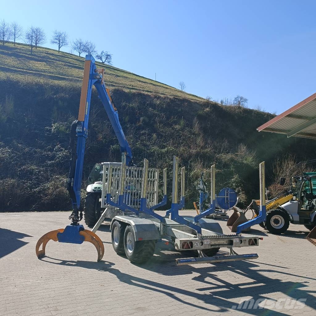 Binderberger RW 12 Alpin Rückewagen Forst Kaatokasauskoneet