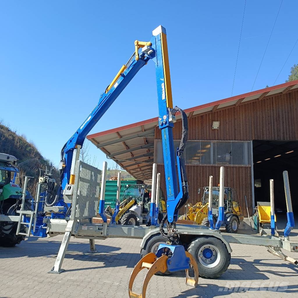 Binderberger RW 12 Alpin Rückewagen Forst Kaatokasauskoneet