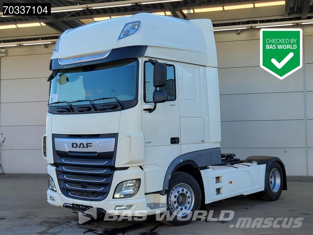 DAF XF 480 XF 4X2 SSC Retarder 2x Tanks ACC PTO Naudoti vilkikai