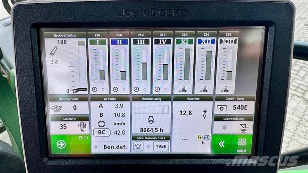 John Deere 6145R Direct Drive + 663R Frontlader Traktorit