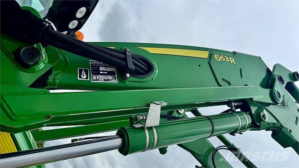 John Deere 6145R Direct Drive + 663R Frontlader Traktorit