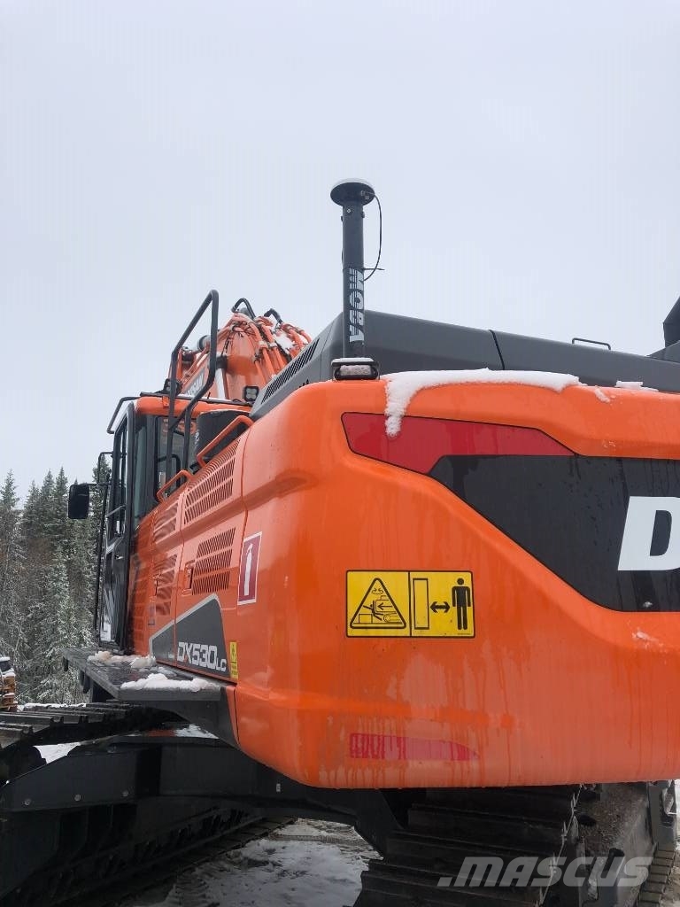 Doosan DX 530 LC -5 , Uthyres 大型油圧ショベル12t以上(パワーショベル・ユンボ)