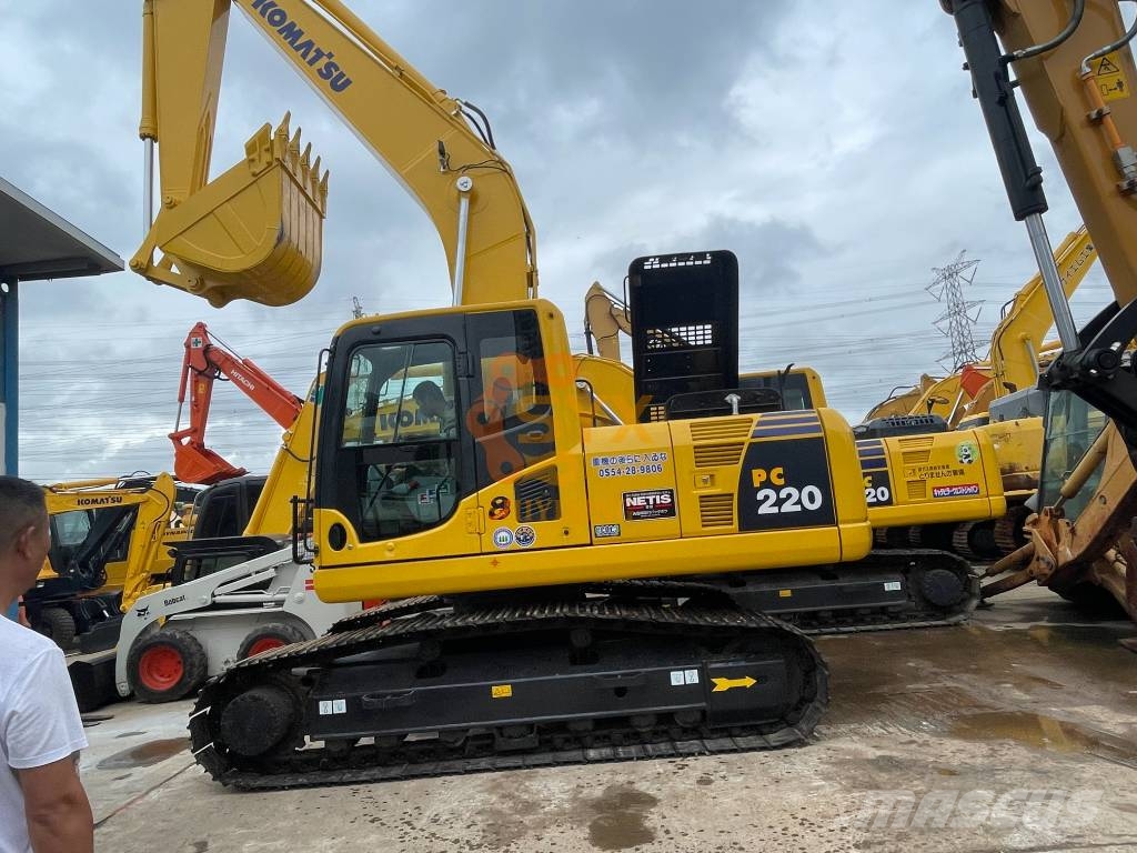 Komatsu PC 200-8 Kāpurķēžu ekskavatori