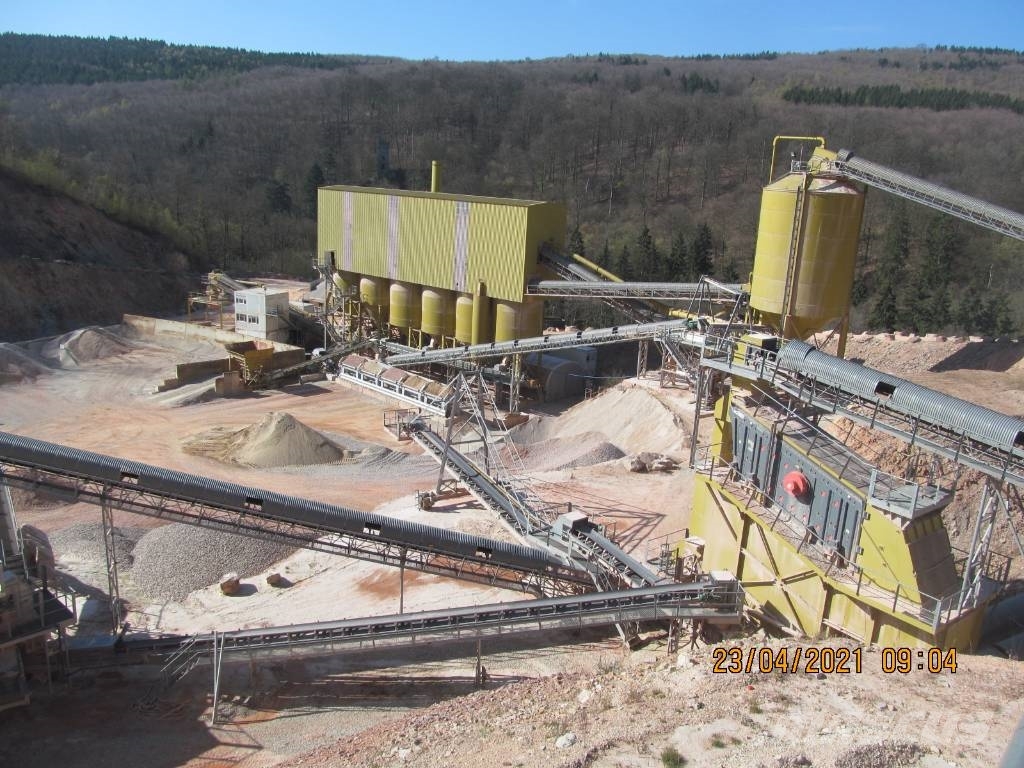 Kleemann Gerwin Binder Sandvik Metso IKW Emtec Moerschen 스크리너