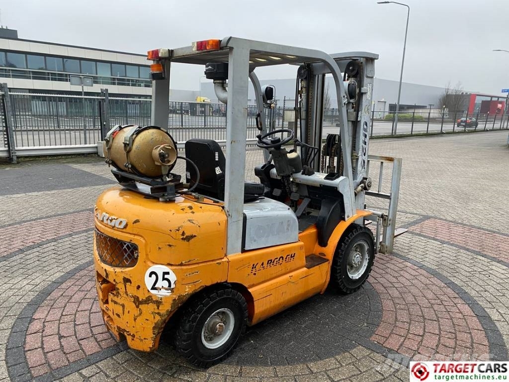 Kargo GH25 Forklift LPG 1.7T Triplex-450cm Sideshi LPG gaffeltrucks