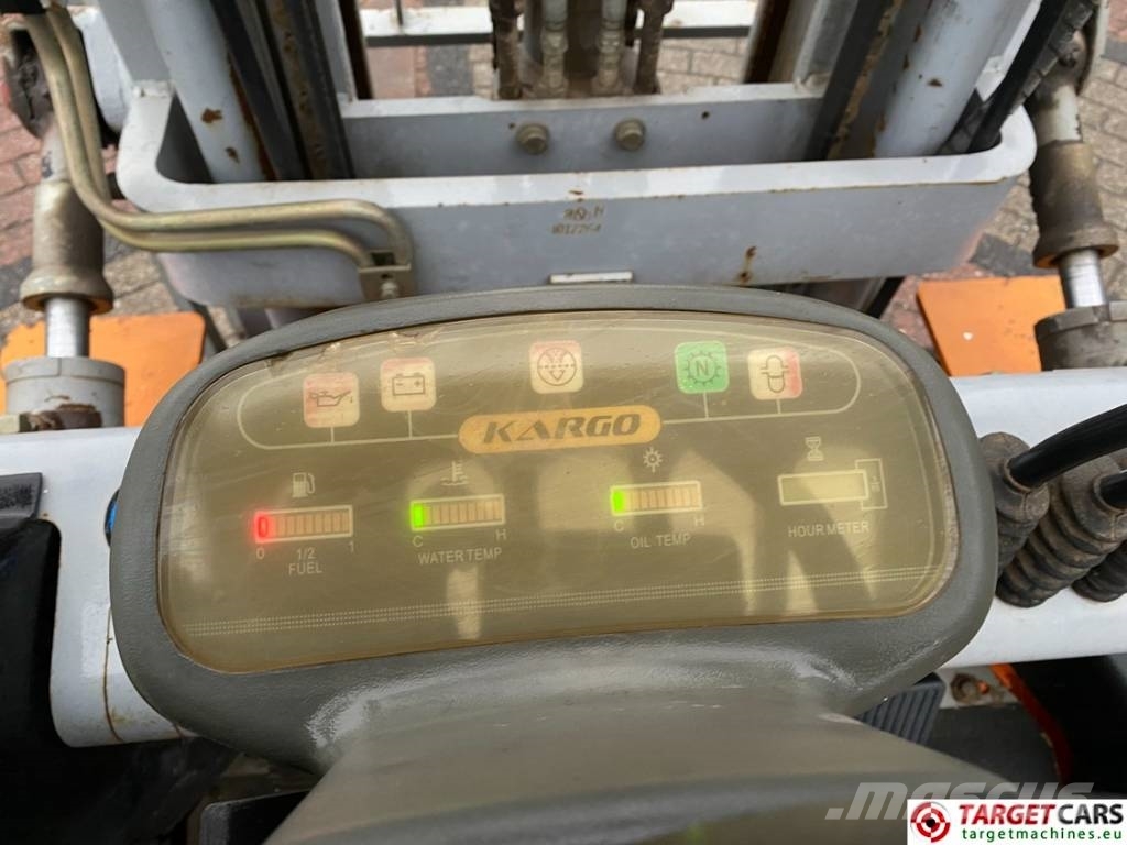 Kargo GH25 Forklift LPG 1.7T Triplex-450cm Sideshi LPG gaffeltrucks
