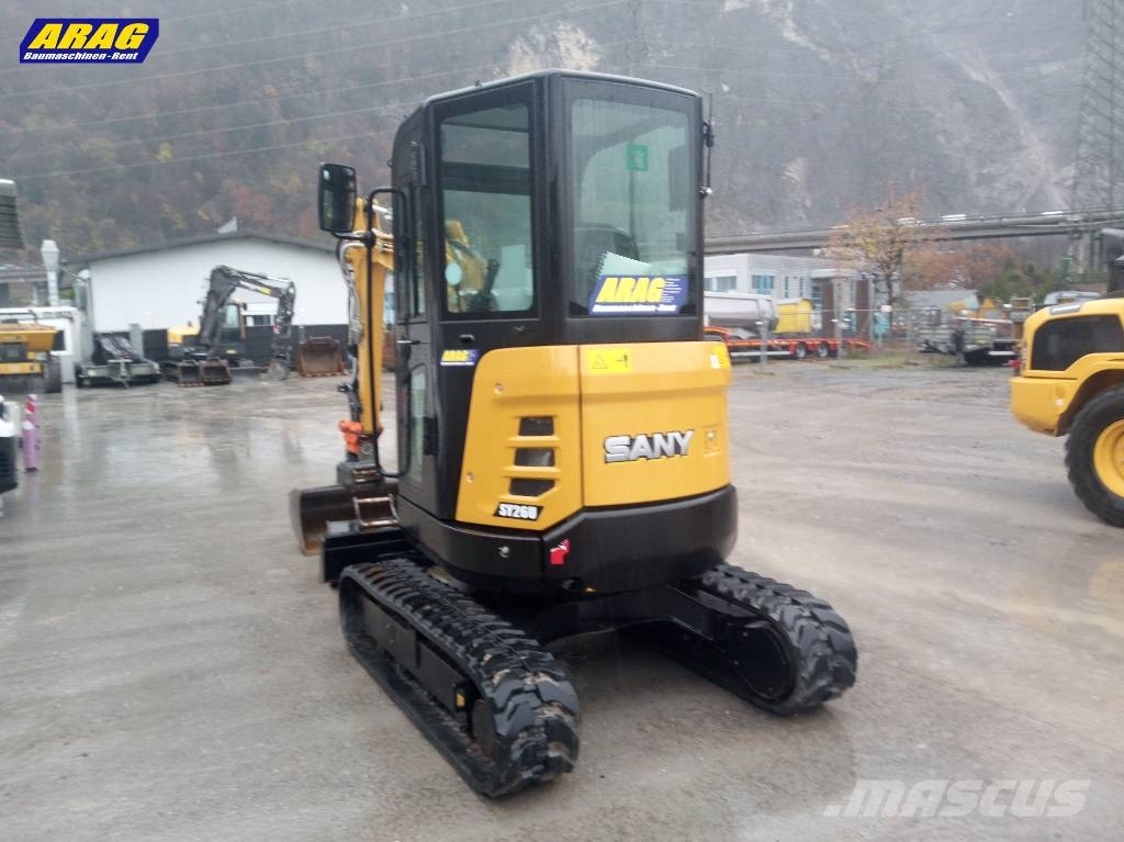 Sany SY 26 U Minigravemaskiner