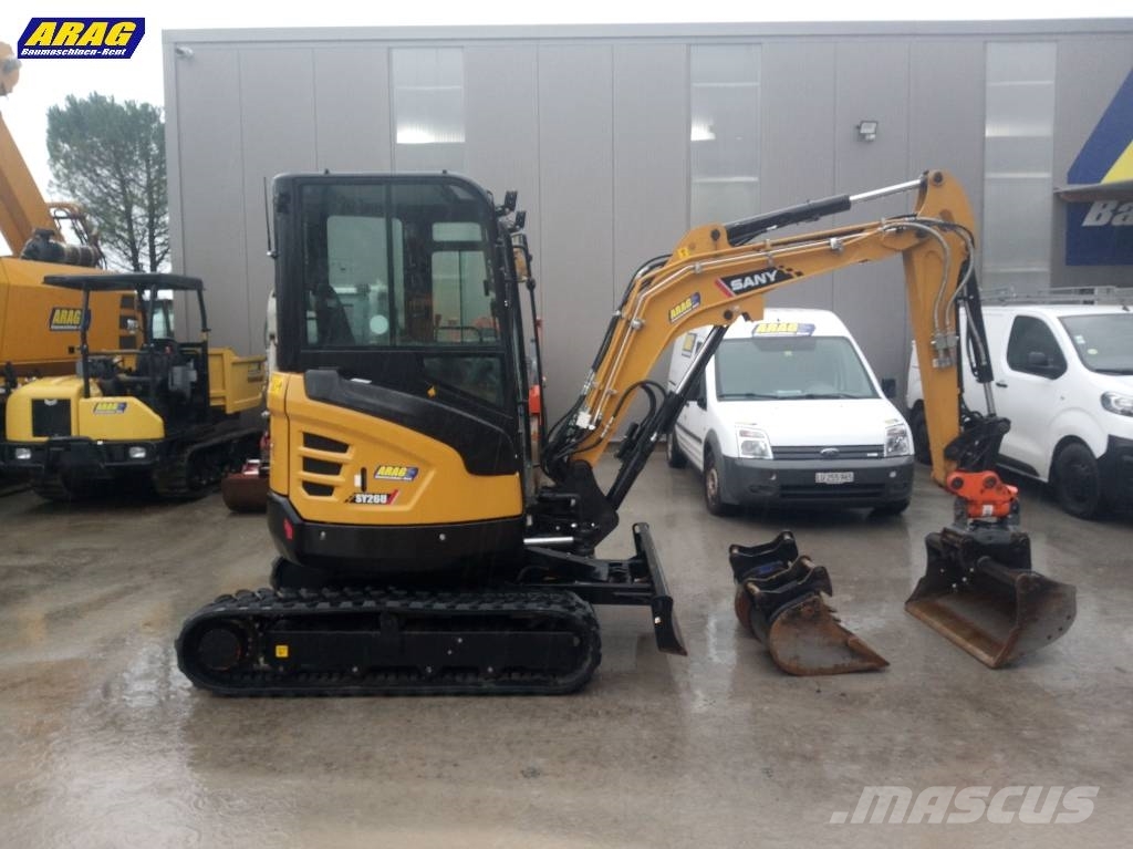 Sany SY 26 U Minigravemaskiner