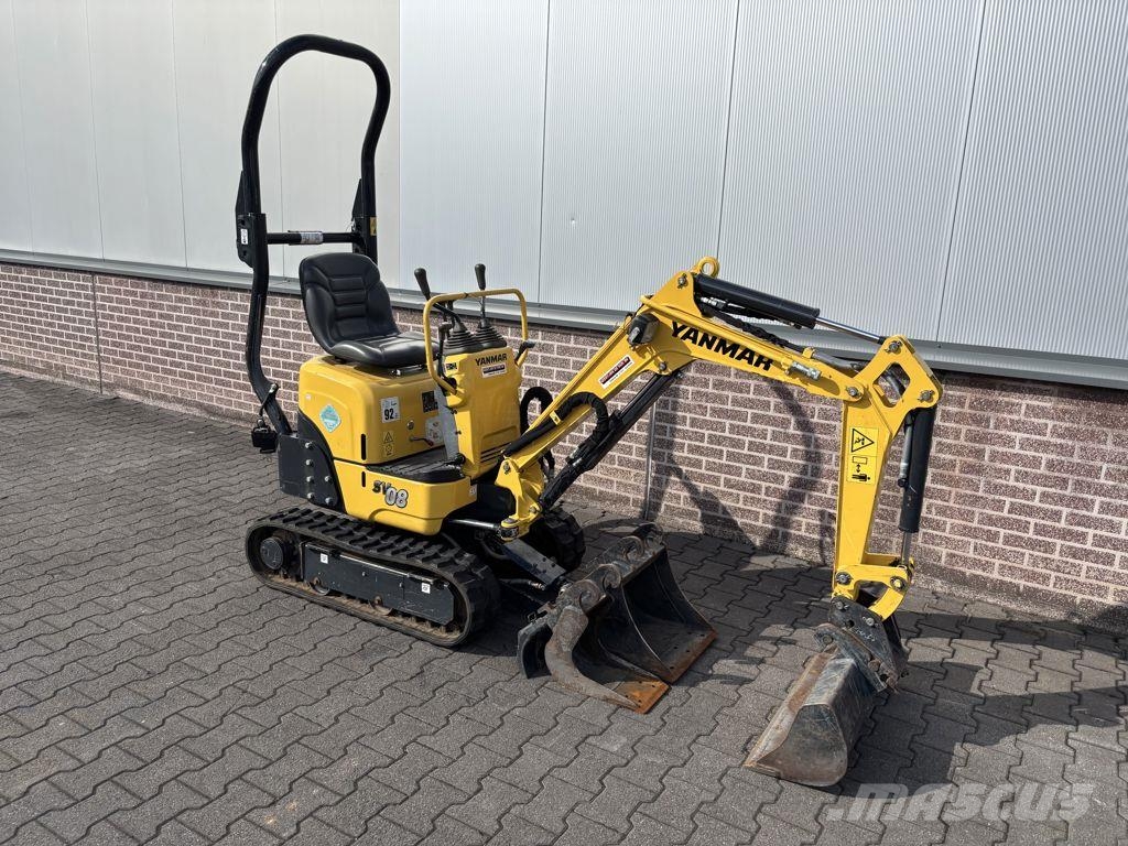 Yanmar SV08 小型挖土機/掘鑿機<7t(小型挖掘機)