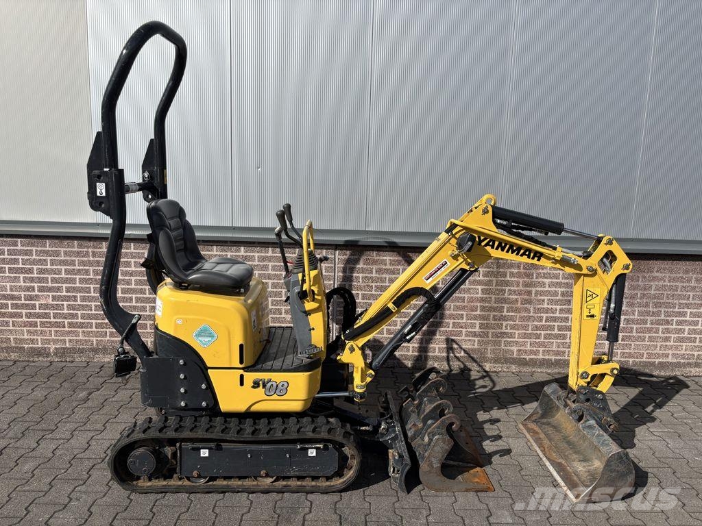 Yanmar SV08 小型挖土機/掘鑿機<7t(小型挖掘機)