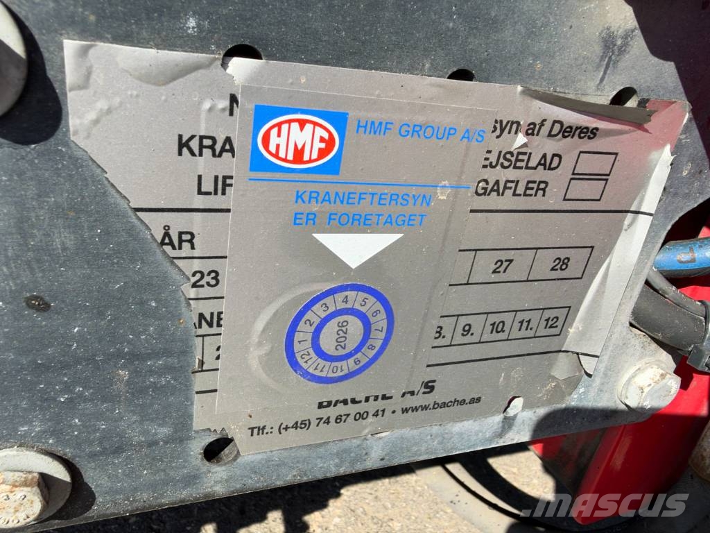 HMF 1920 K4 Radio control / Kran / Crane رافعات تحميل