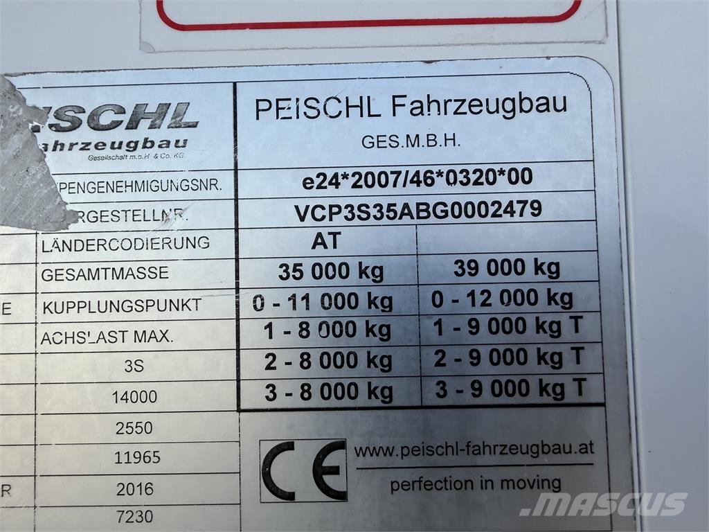 VIN 479 - PEISCHL 3ESPOS WALKING FLOOR LIGHT 90 m3 VIN Muud poolhaagised