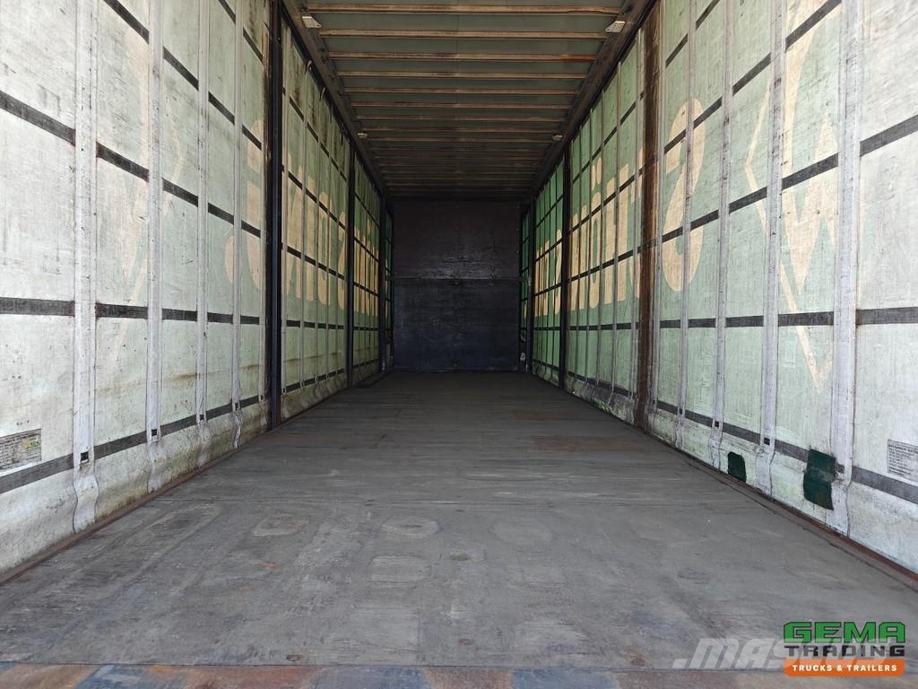 Krone SD Sliding curtains 13.6 - Semi-low loader - Pop-u Semi-trailer blokvogn