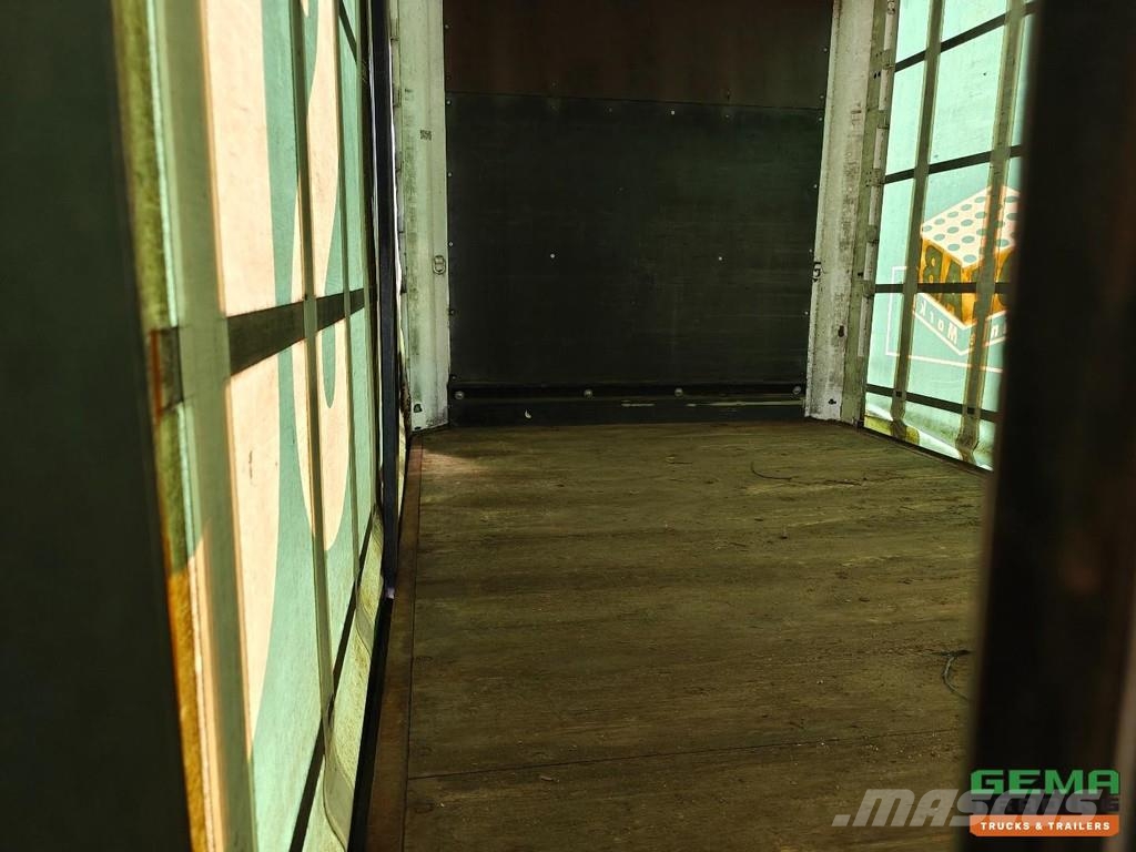 Krone SD Sliding curtains 13.6 - Semi-low loader - Pop-u 低平板半挂车