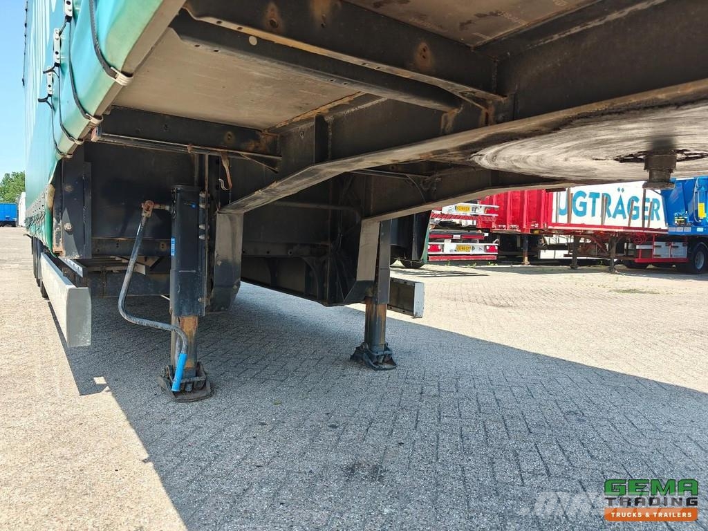 Krone SD Sliding curtains 13.6 - Semi-low loader - Pop-u 低平板半挂车