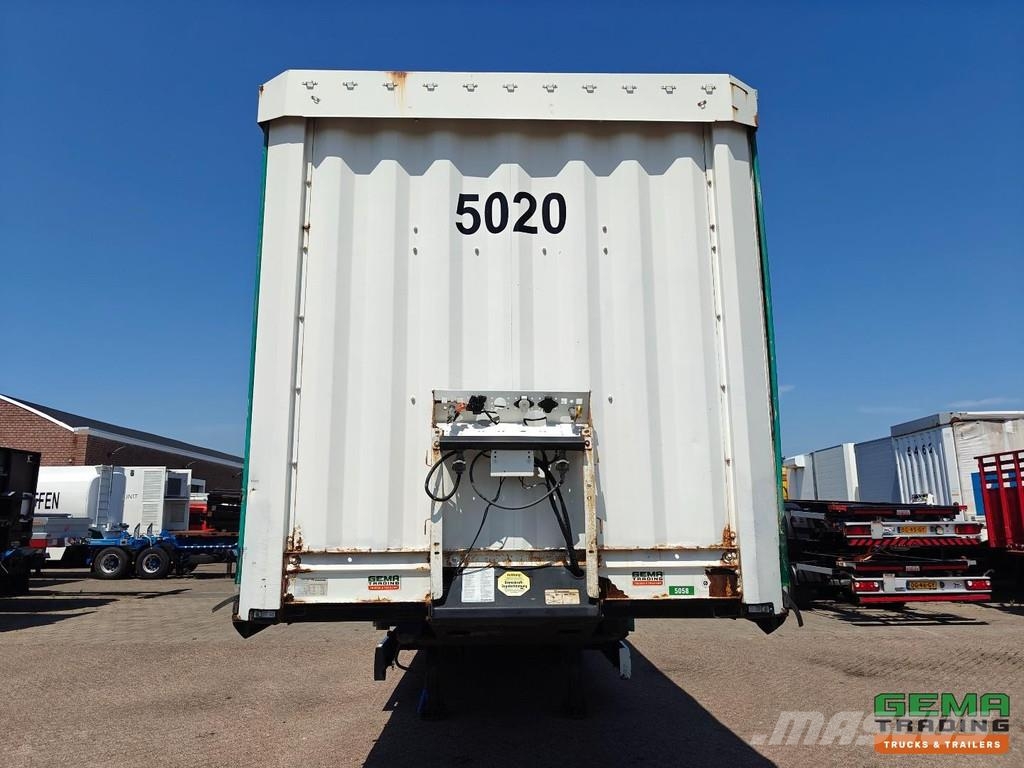 Krone SD Sliding curtains 13.6 - Semi-low loader - Pop-u 低平板半挂车