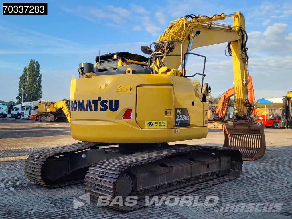Komatsu PC228 USLC-10 Dutch Machine Kāpurķēžu ekskavatori