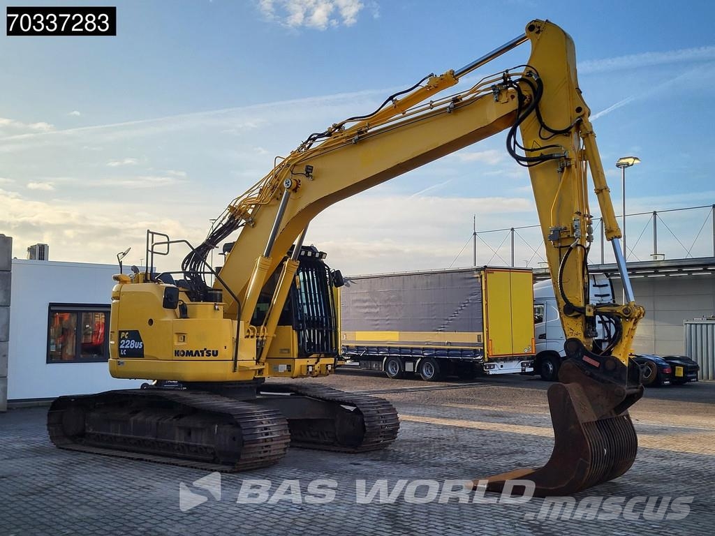 Komatsu PC228 USLC-10 Dutch Machine Kāpurķēžu ekskavatori