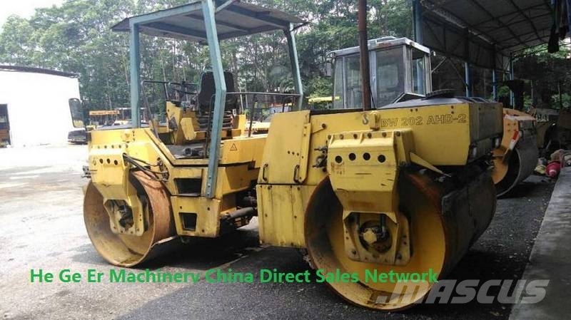 Bomag 120 Ikerdobos hengerek