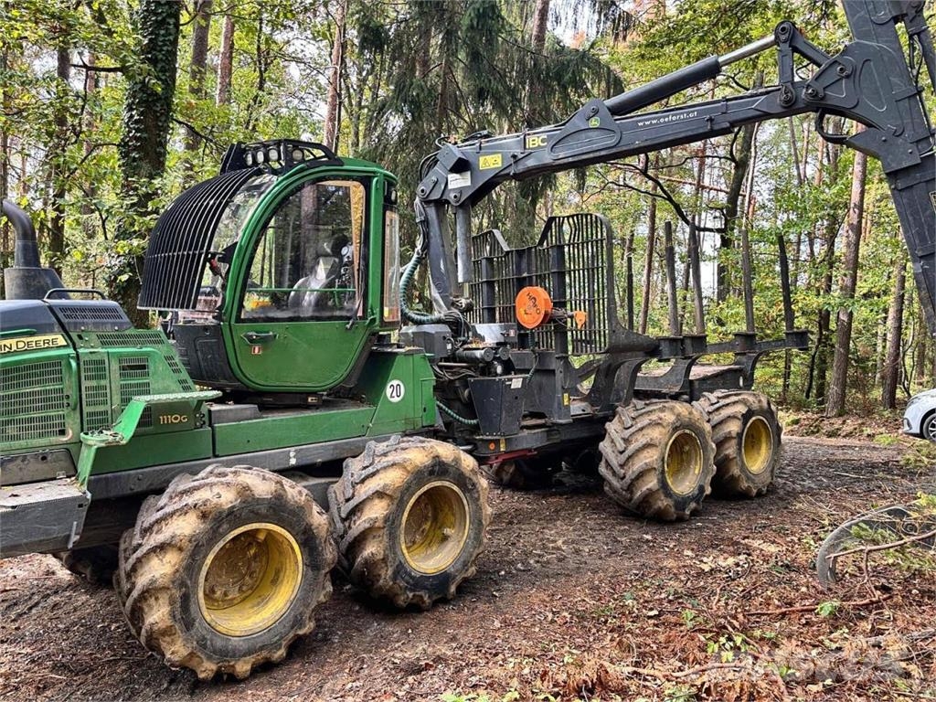 John Deere 1110G Naudoti miškovežiai (Forvarderiai)