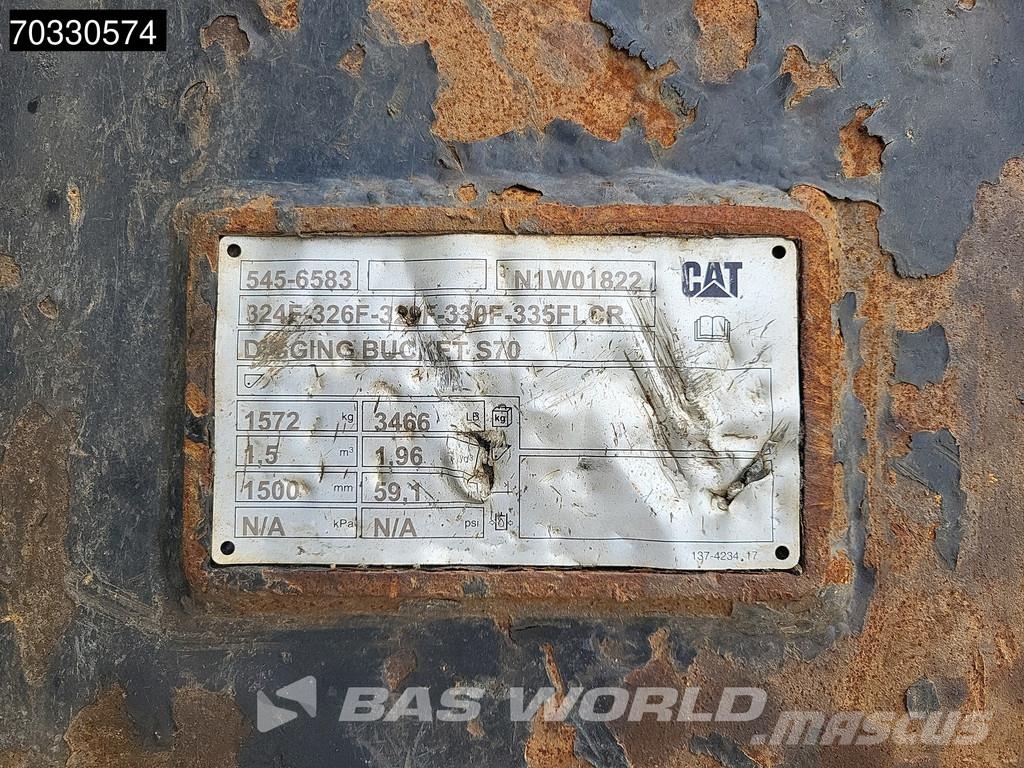 CAT 326 -07A Tiltrotator - 2 Buckets حفارات زحافة