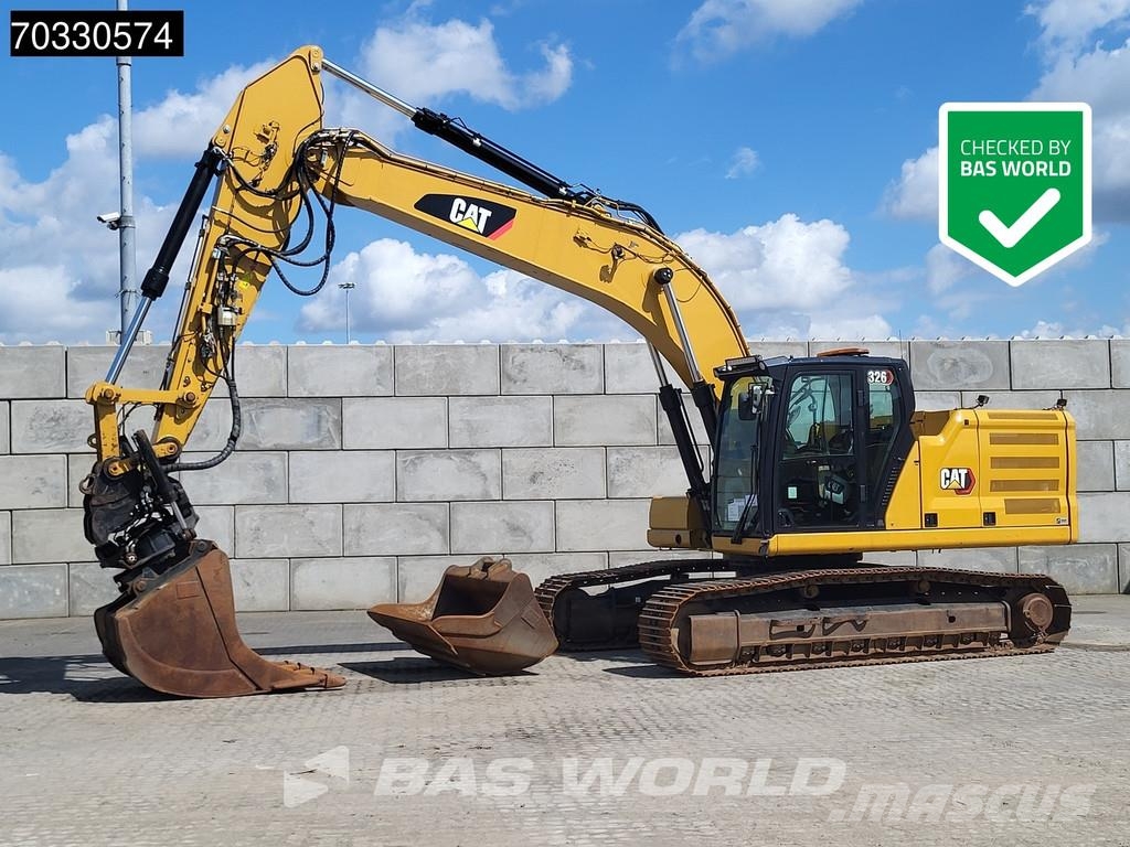 CAT 326 -07A Tiltrotator - 2 Buckets حفارات زحافة