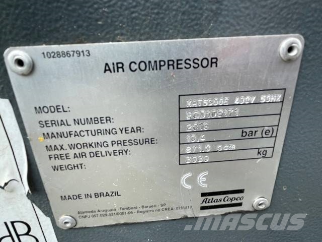 Atlas Copco XATS900E ELECTRIC Kompressorer