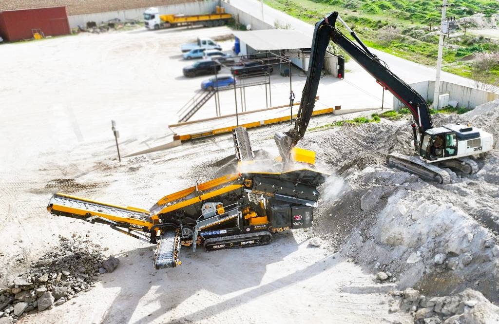 Fabo FTB15-50 SCALPEUR MOBILE AVEC ALIMENTATEUR A BANDE Mobile screeners