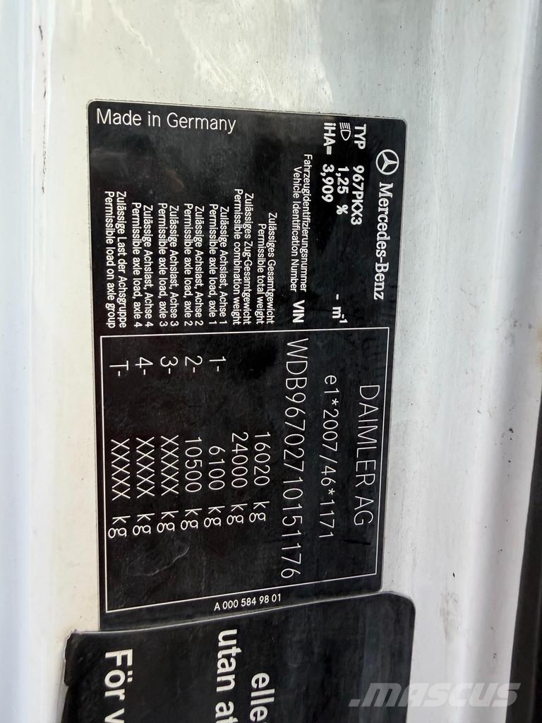 Mercedes-Benz Atego 1524 4x2 LIFT+BOX HEATING Furgoonautod