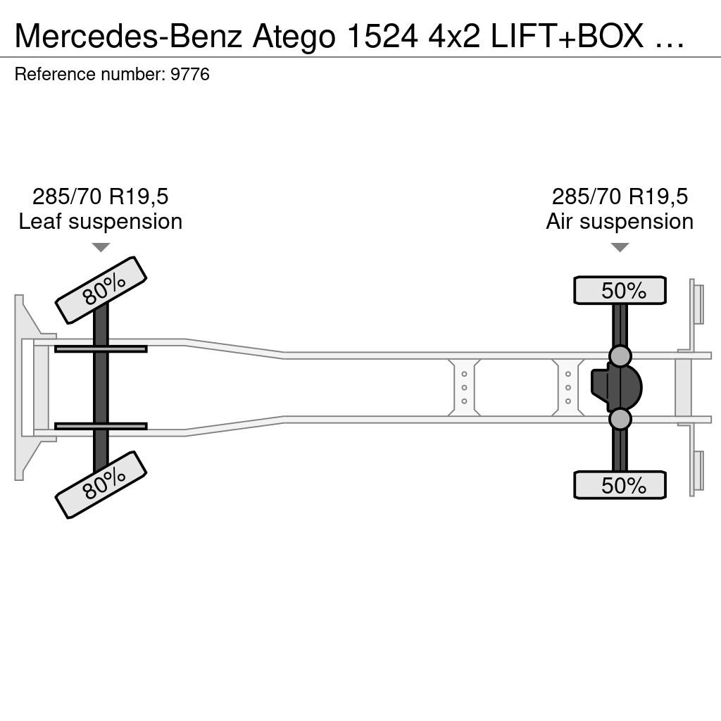 Mercedes-Benz Atego 1524 4x2 LIFT+BOX HEATING Furgoonautod