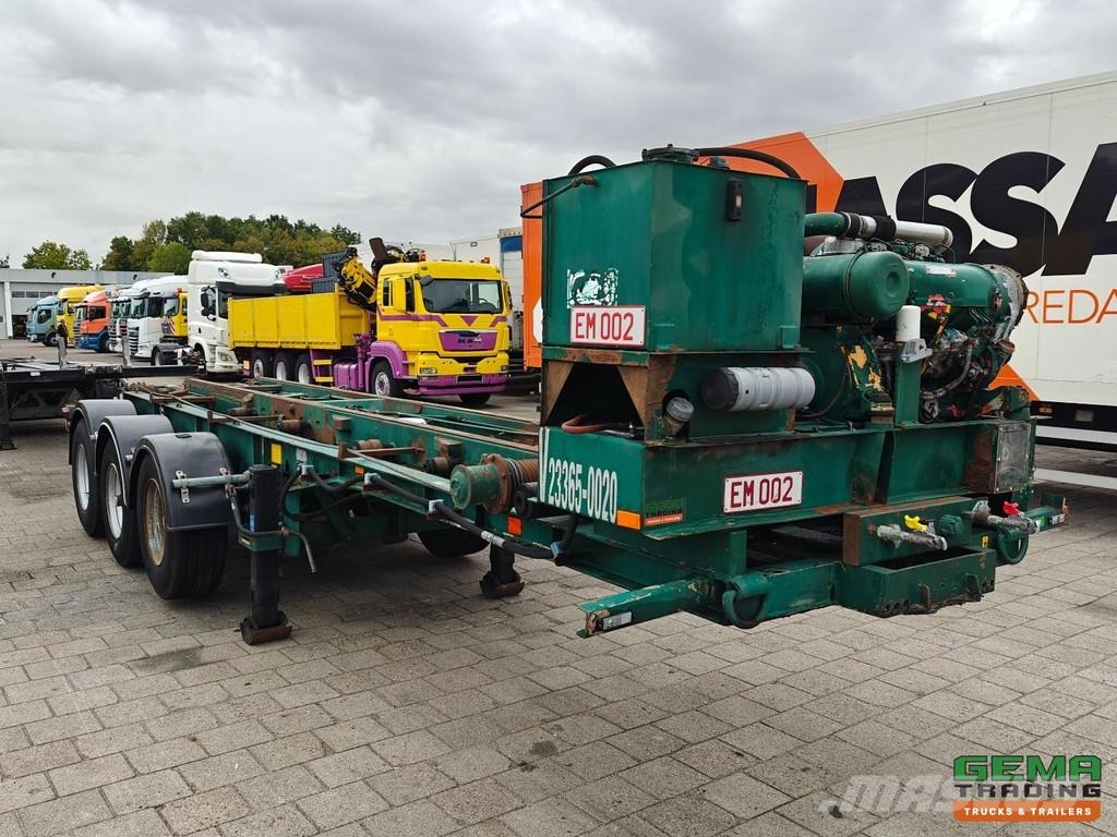 Van Hool 3C0015 3-Axles ROR - LiftAs - SteilLader - Cable s Containerchassis