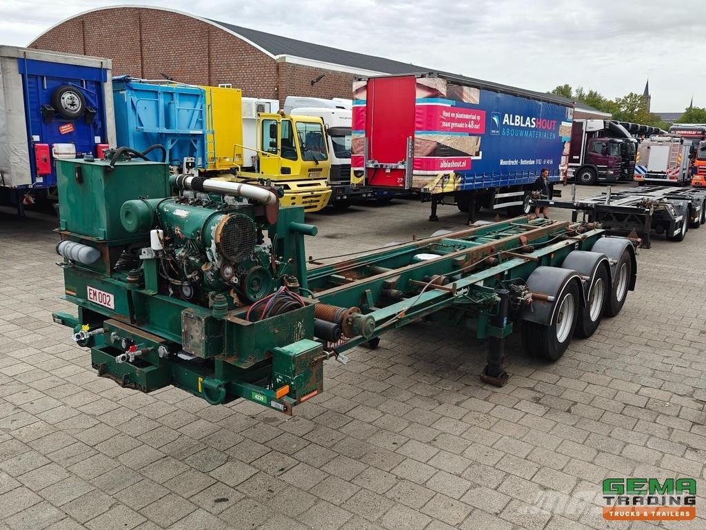 Van Hool 3C0015 3-Axles ROR - LiftAs - SteilLader - Cable s Containerchassis