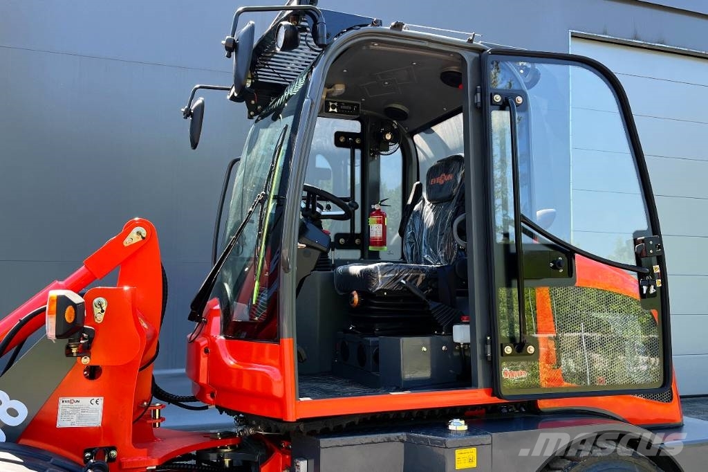 Everun ER408 Pro Hjullastare - Lyfter 800kg Cargadoras sobre ruedas