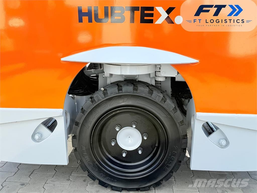 Hubtex DQ45-D | DIESEL | TRIPLEX 5500MM | FORK POSITIONER Four-way truck