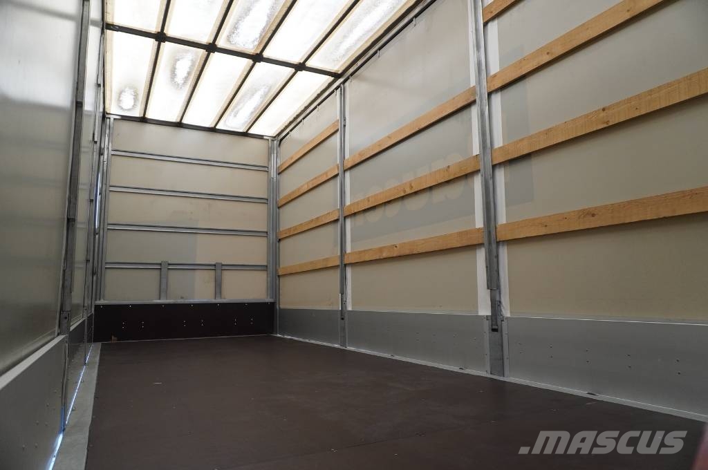 MAN TGL 8.190 4×2 / Cutrainsider + trailer / 80 tho.km Camiones de caja de lona