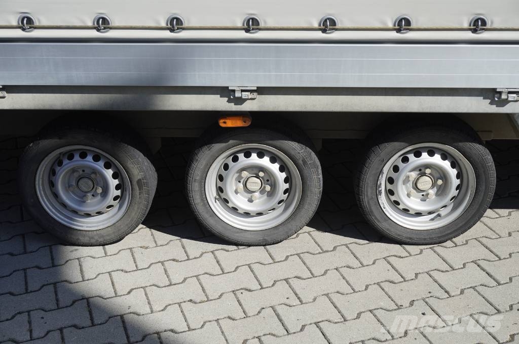 MAN TGL 8.190 4×2 / Cutrainsider + trailer / 80 tho.km Camiones de caja de lona