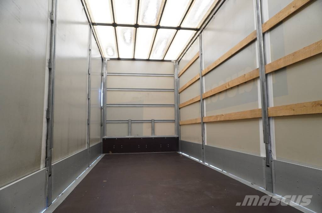 MAN TGL 8.190 4×2 / Cutrainsider + trailer / 80 tho.km Camiones de caja de lona
