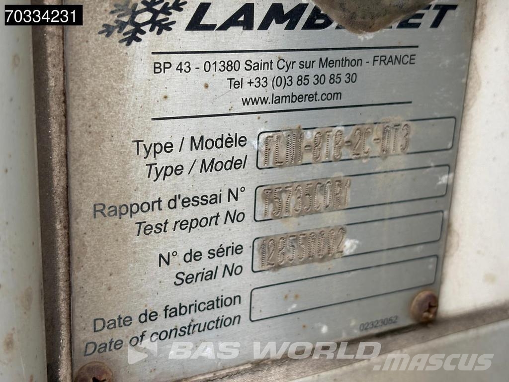 Iveco Daily 35S16 Automatik Lamberet Kuhlkoffer LED ACC Temperature controlled