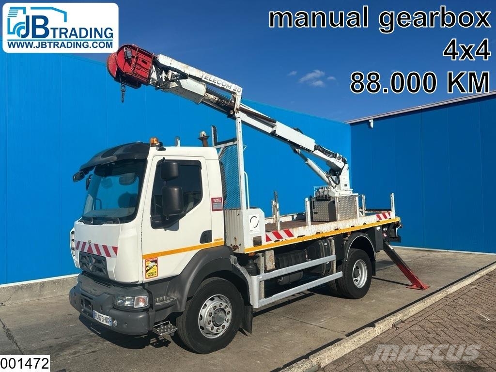 Renault D 16 280 4x4, EURO 6, steel suspension, drilling r Kranen voor alle terreinen