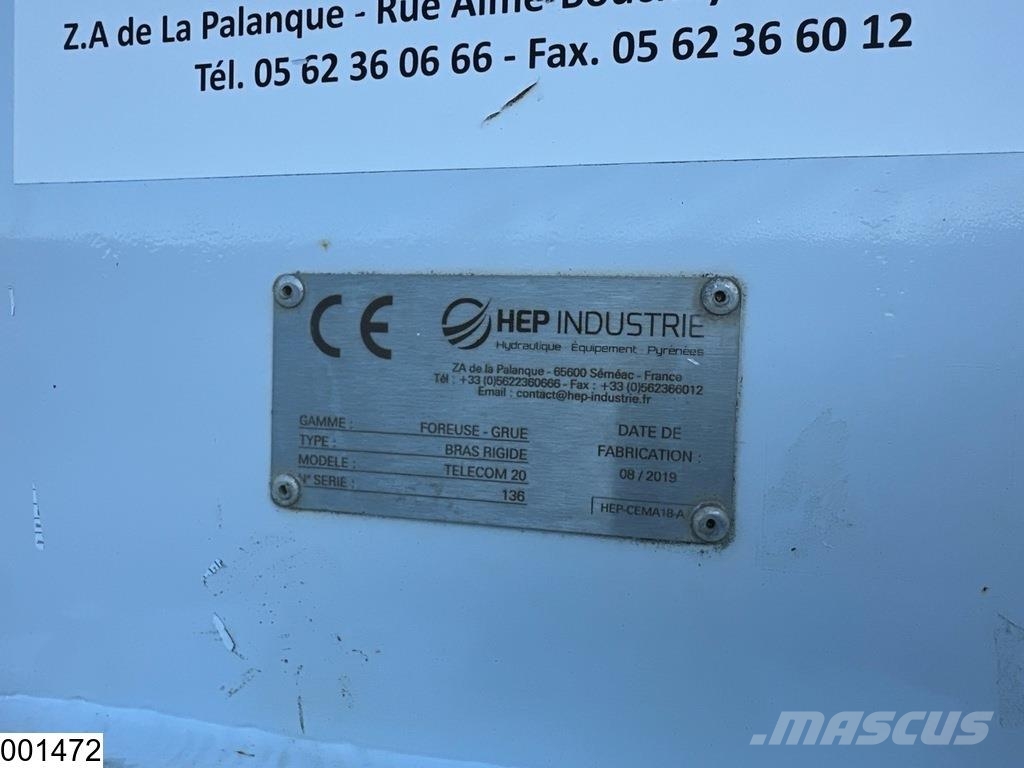 Renault D 16 280 Euro 6, 4x4 steel suspension, drilling ri Rabljeni žerjavi za vsak teren