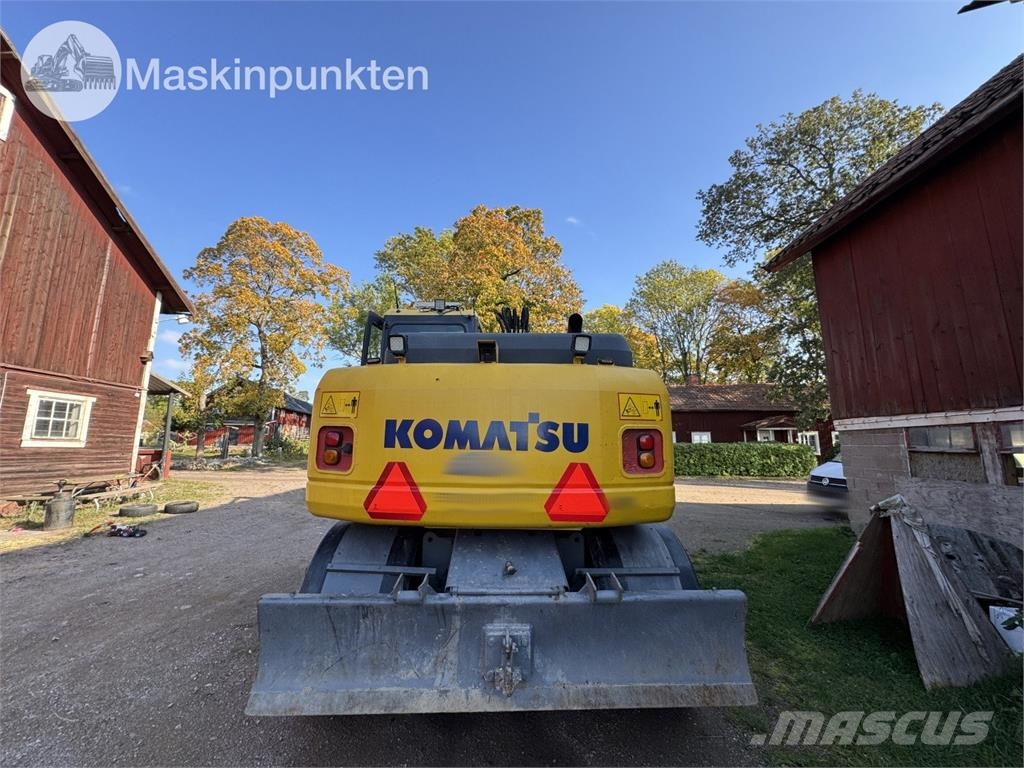 Komatsu PW140 Hjulgrävare